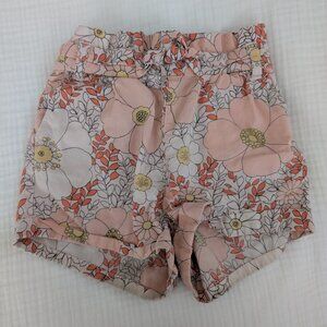 baby GAP floral shorts, size 18-24 months